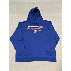 NWOT‎ Men's Fanatics New York Islanders NHL Hockey Hoodie Sweatshirt 3XL Blue